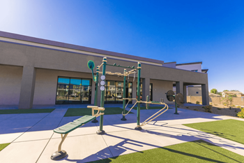 Outdoor fitness stations